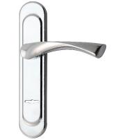 Ручка на планке HB10,хром, левая