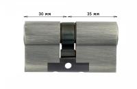 Цилиндровый механизм L-series 30*35 никель сатинированный