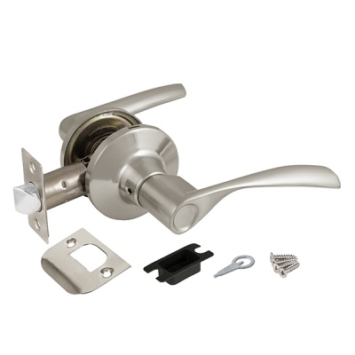 Комплект нажимных ручек с межкомнатной защелкой DK610 AJAX (кноб)