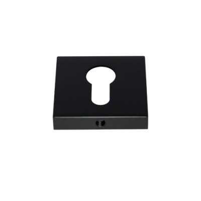 Накладка Паллини PAL-KH-Z-S MatBlack, квадратная основа, мат. черный