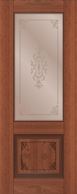 ДП 60*200 Стародуб (шпон НАТУР.ДУБ, тон Коньяк)