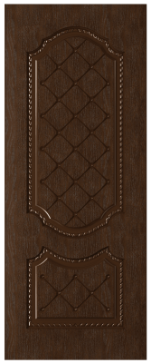 ДП 70*200 Экстра (шпон НАТУР.ДУБ, тон Каштан, Глухое).