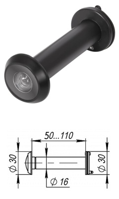 глазок черный