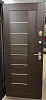 Дверь металл ТермоБокс (медь,ЦАРГА 22мм+молдинг, ПВХ Венге, 2 петли, ф-ра хром) (2050*860, правая)