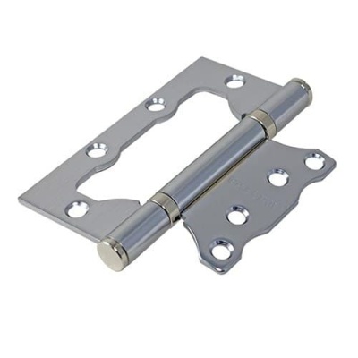 Петля без врезки стальная универс. Паллини PFH 100*75*2,5 2ВВ SC, мат.хром