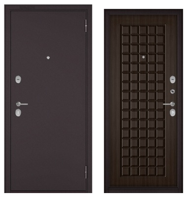 BULDOORS FAMILY ECO, МДФ ларче шоколад E-112, прав