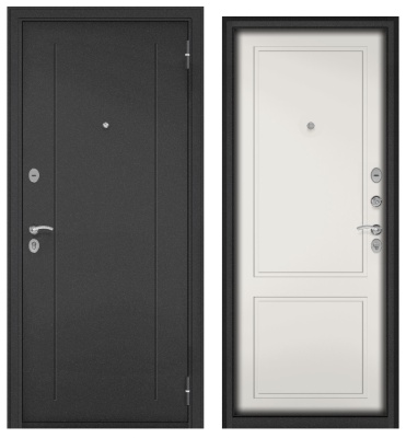 HOME ECO, RL-1, МДФ белый софт 6ЕD-1, 2 замка