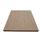 Добор телескопический (1шт* ДЛИНА 2,07м) для Бульдорс, МДФ шириной 200мм, покрытие ПВХ (светлый венге)