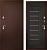Дверь металл ТермоБокс (медь,ЦАРГА 22мм+молдинг, ПВХ Венге, 2 петли, ф-ра хром) (2050*860, правая)