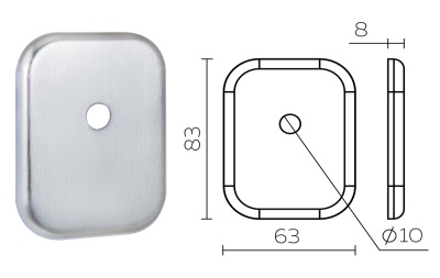 шток мат хром
