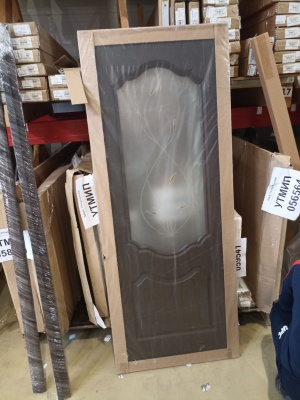 ***ДО 80 Орхидея венге Ростра, ПВХ, белое, с худ.рис. и фьюзингом, ЛОТ 18178953