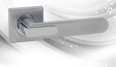 Дверная ручка Медио L09-463 TSC/CP мат.хром/хром