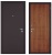 HOME ECO VO MP, МДФ дуб золотой 6VD-2 прав 