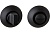 Завертка на круглой розетке B2B (BK AL 08, Black черный)