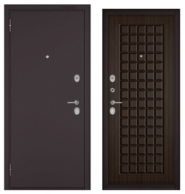 BULDOORS FAMILY ECO, МДФ ларче шоколад E-112, лев