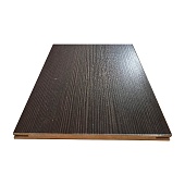 Добор телескопический (1шт*2,15м) для Бульдорс, МДФ шириной 200мм, покрытие ПВХ (ларче темный)