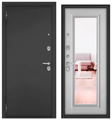 TRUST ECO, МДФ ларче белый 9E-140 лев