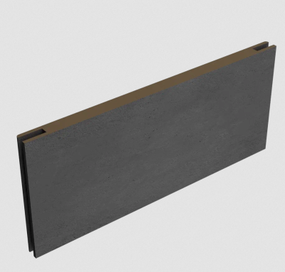 добор 200 бетон темный