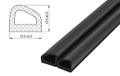 Уплотнитель D 14,5*13,5 (черный)