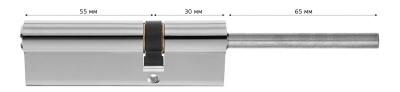 Цилиндровый механизм 50*10*25 мм