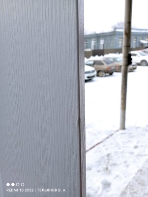 ДО 60 Сеул кедр снежный, покрытие Арт-шпон, лакобель черное, ЛОТ 7797655