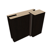 Коробка  с уплот телескоп., покрытие Экошпон (ALBERO) (кипарис темный, 70*28, 2070)