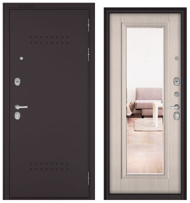 BULDOORS TRUST MASS, R-5, МДФ ларче бьянко 9S-140 зеркало