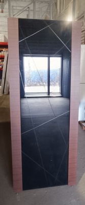 ДО 80 Е7 корица, покрытие Бунлаер триплекс черный, гравировка P1, правое, без врезки ЛОТ 19394088