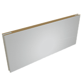 Добор 200 телескопический, покрытие Ламинатин  (ALBERO) (белый, 10*200, 2070)