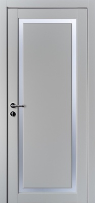 ДО 90 Прага серый, покрытие ПВХ