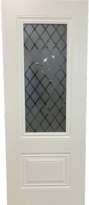 ДП 60*200 Симпл-2 тон Белый