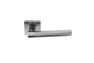 Дверная ручка Silver Паллини Капри PAL-102-S SN/NP,мат.никель