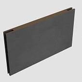 Добор 150 телескопический, покрытие Экошпон (ALBERO) (бетон темный, 10*150, 2070)