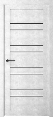 ДО 90 Дублин бетон светлый, покрытие Арт-шпон (Экошпон)