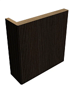 Наличник МДФ телескоп ALBERO Экошпон (А) (кипарис темный, 70*8, 2150, плоский, шип 3*25)