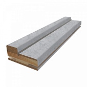 Коробка МДФ телескоп с упл. ПВХ  (ГУФД) (бетон светлый 70*28*2070)