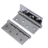 Петля врезная универс. PUERTO 100*75*2,5 (хром блестящий, арт. IN100-4S FH CP)