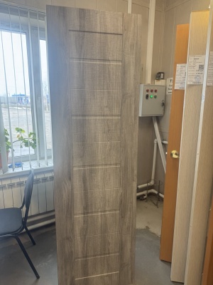 ***ДГ 60 F1 грей ZADOOR, пленка с финиш-эффектом, глухое, ЛОТ 19394118