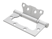 Петля без врезки универс. PUERTO 100*75*2,5 (супер белый, арт. IN100-2S FH SW)