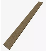 Планка монтажная для телескопических  доборов Мастино (1шт* 2,07м*38мм*3,2мм) МДФ (...)