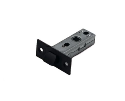 Защелка межкомнатная Паллини P 6-45 BL (черный матовый)