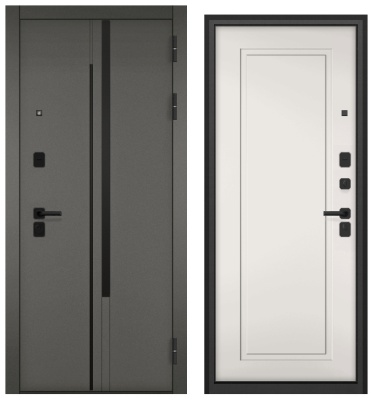 TRUST MASS, МДФ холст вулканический 9S-203, МДФ эмаль белоснежная 9SD-0