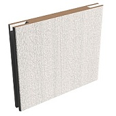 Добор МДФ телескоп ПВХ (А) (Корадубов) (кедр снежный, 150*10, 2070, паз 4)