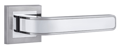 Дверная ручка Савона на квадратной розетке