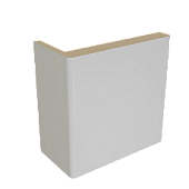 Наличник плоский телескопический, покрытие Эмаль ПП (ALBERO) (белый, 24*70, 2150)